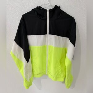 Forever 21 Black and Neon Yellow Jacket